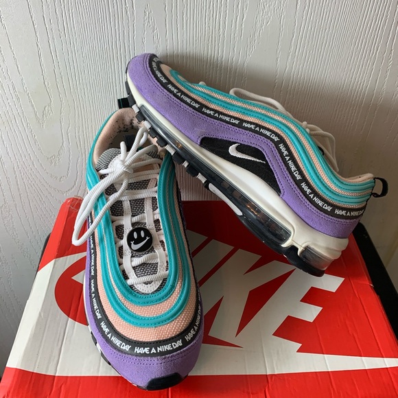 smiley face air max 97